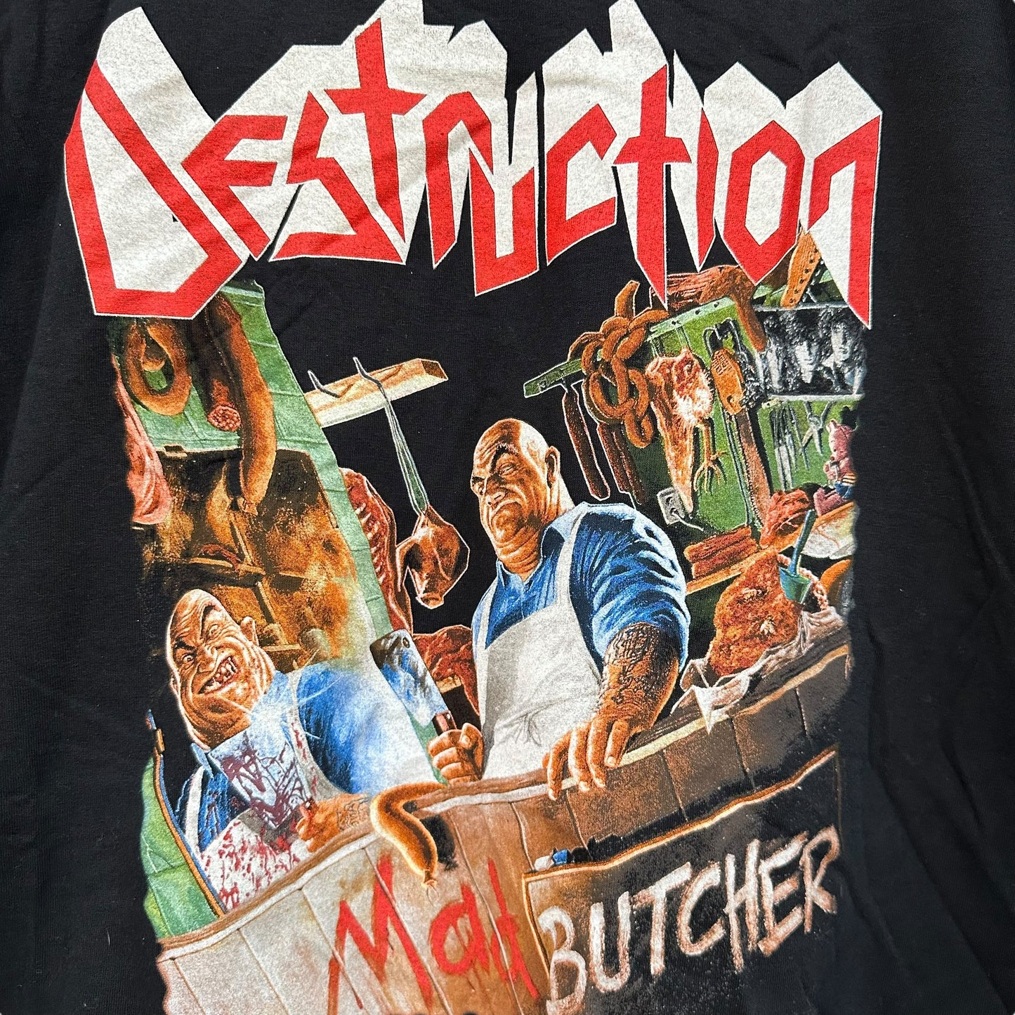 2001 Destruction Mad Butcher T-Shirt Sz 2XL (A7536)