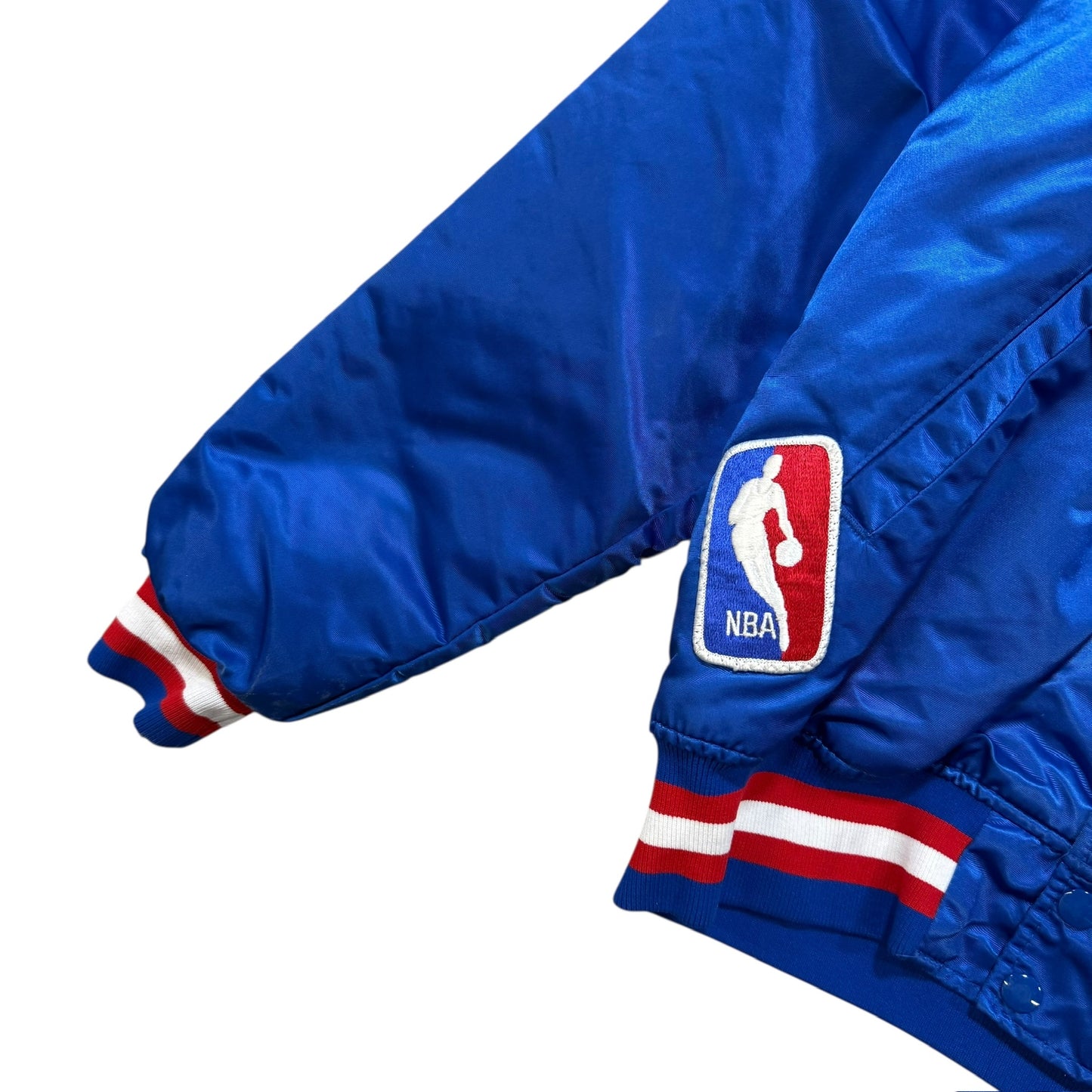 90s Sacramento Kings Satin Starter Jacket Size Large