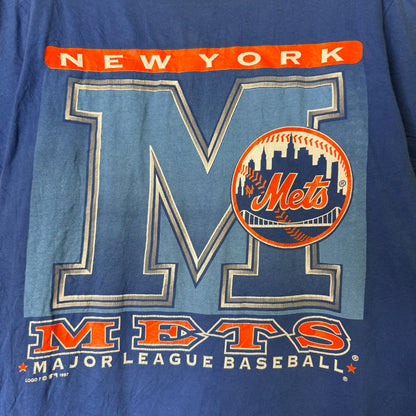 1997 New York Mets MLB T-shirt Sz M (B1665)