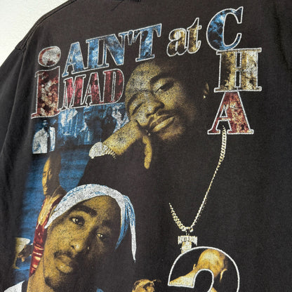 90s Tupac Biggie Rap T-Shirt Sz L