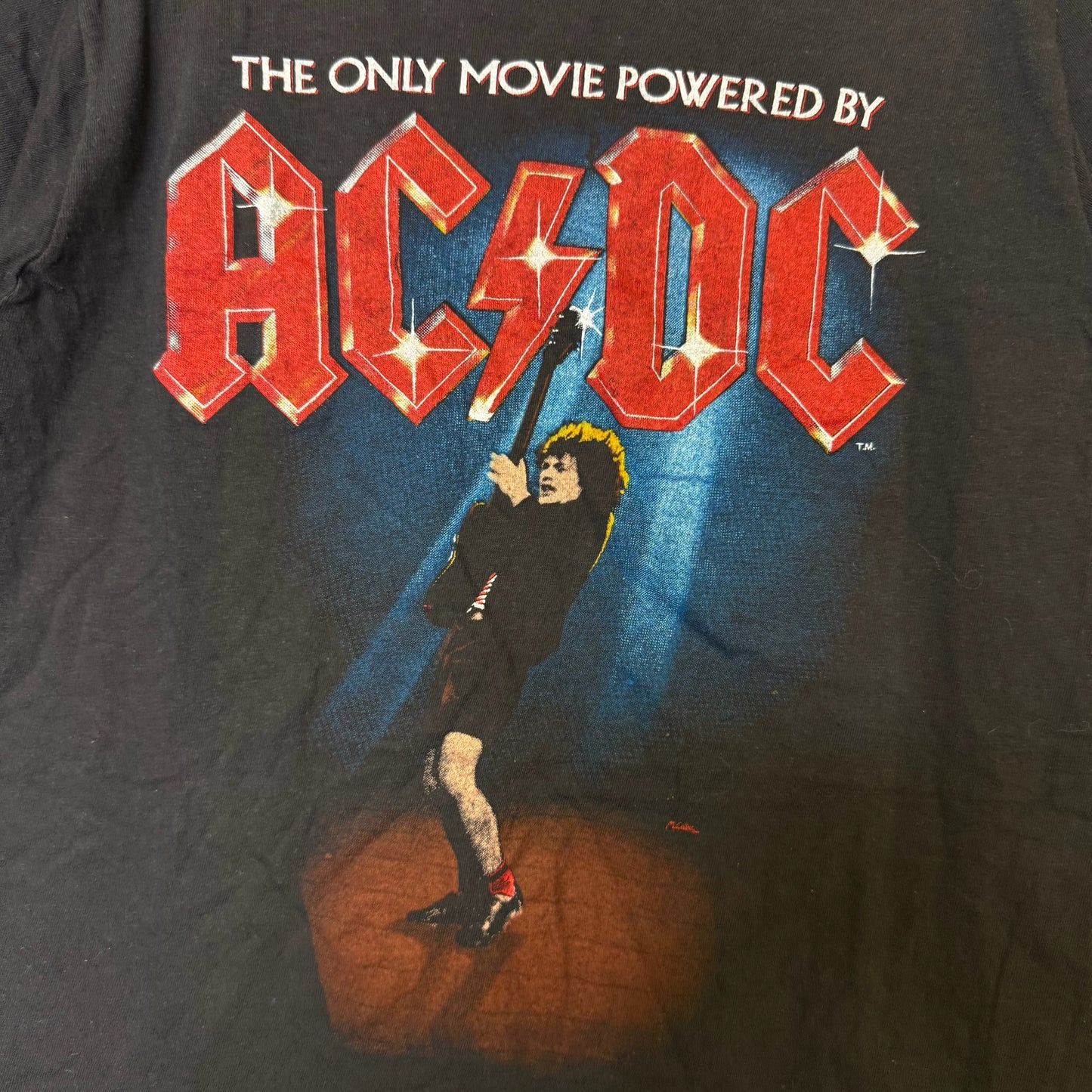 80's AC/DC Let there be Rock T-shirt Sz L (B360)