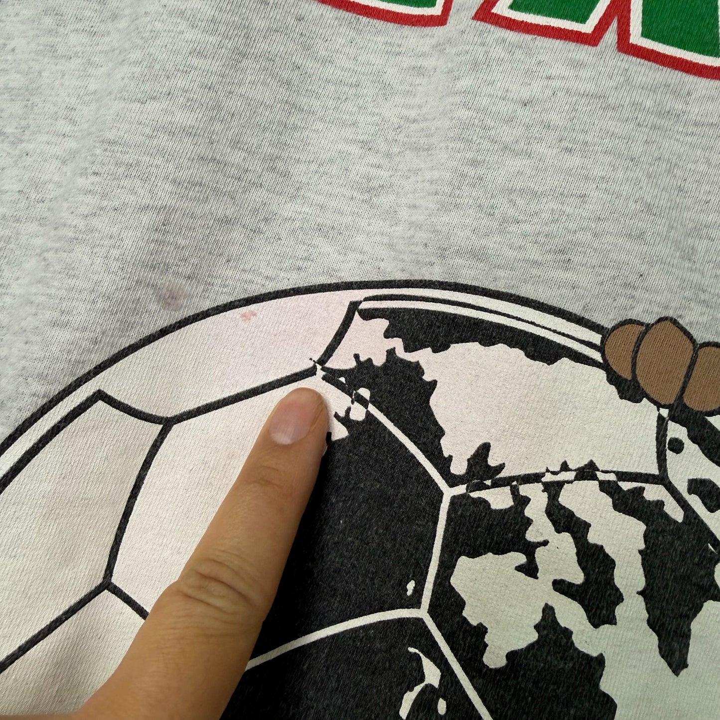 1994 World Cup Mexico Soccer T-Shirt Sz L