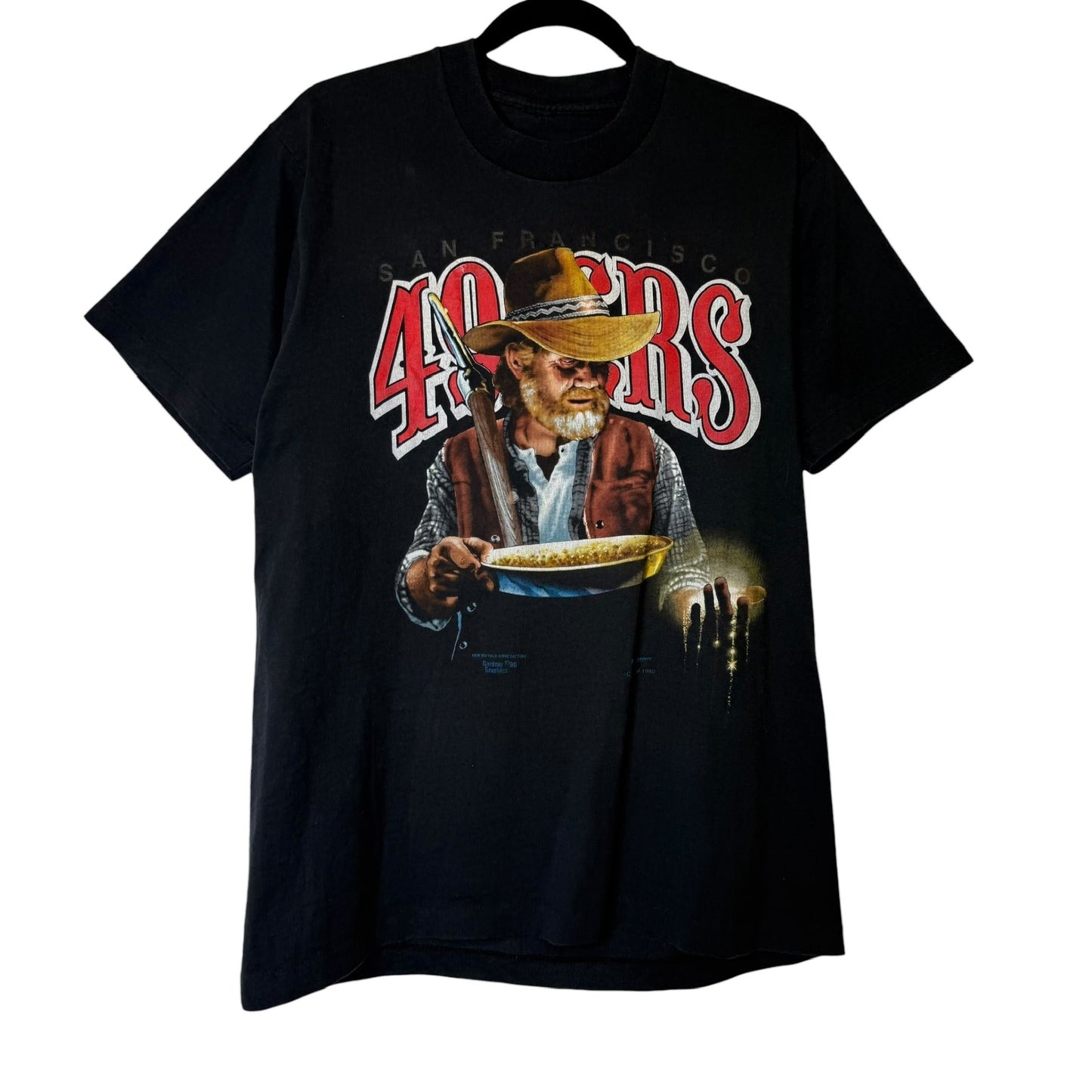 1990 San Francisco 49ers NFL T-shirt Sz M (B1689)