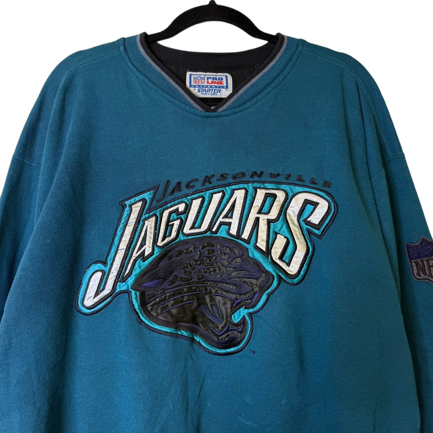 90's Jacksonville Jaguars Crewneck Sz L (B1934)