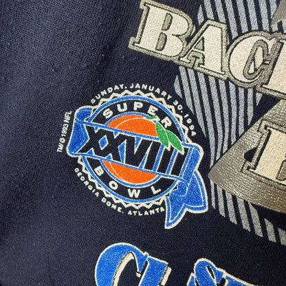 1993 Dallas Cowboys NFL Super Bowl Crewneck (B2412)