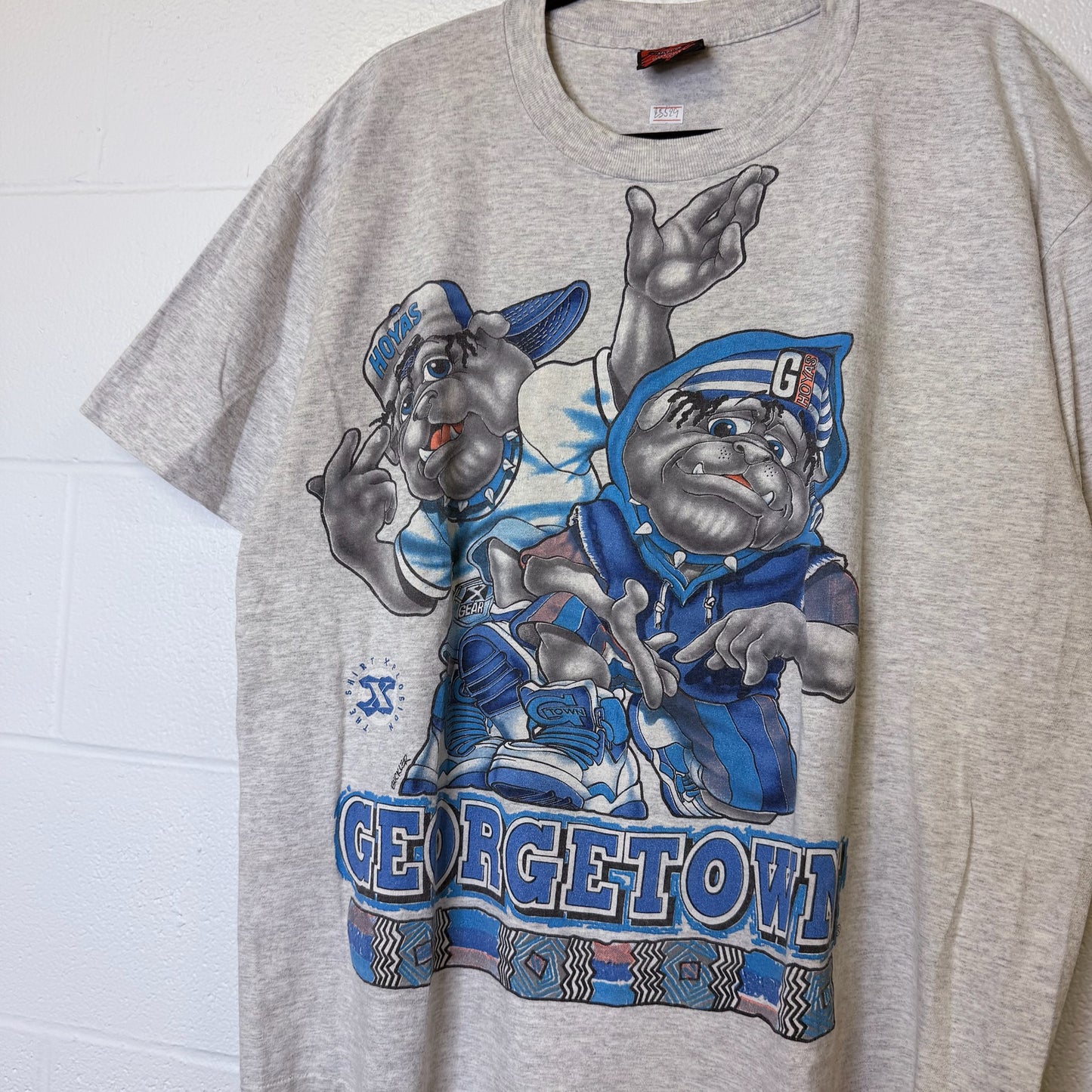 90's Georgetown Hoyas Xplosion T-Shirt (B2534)