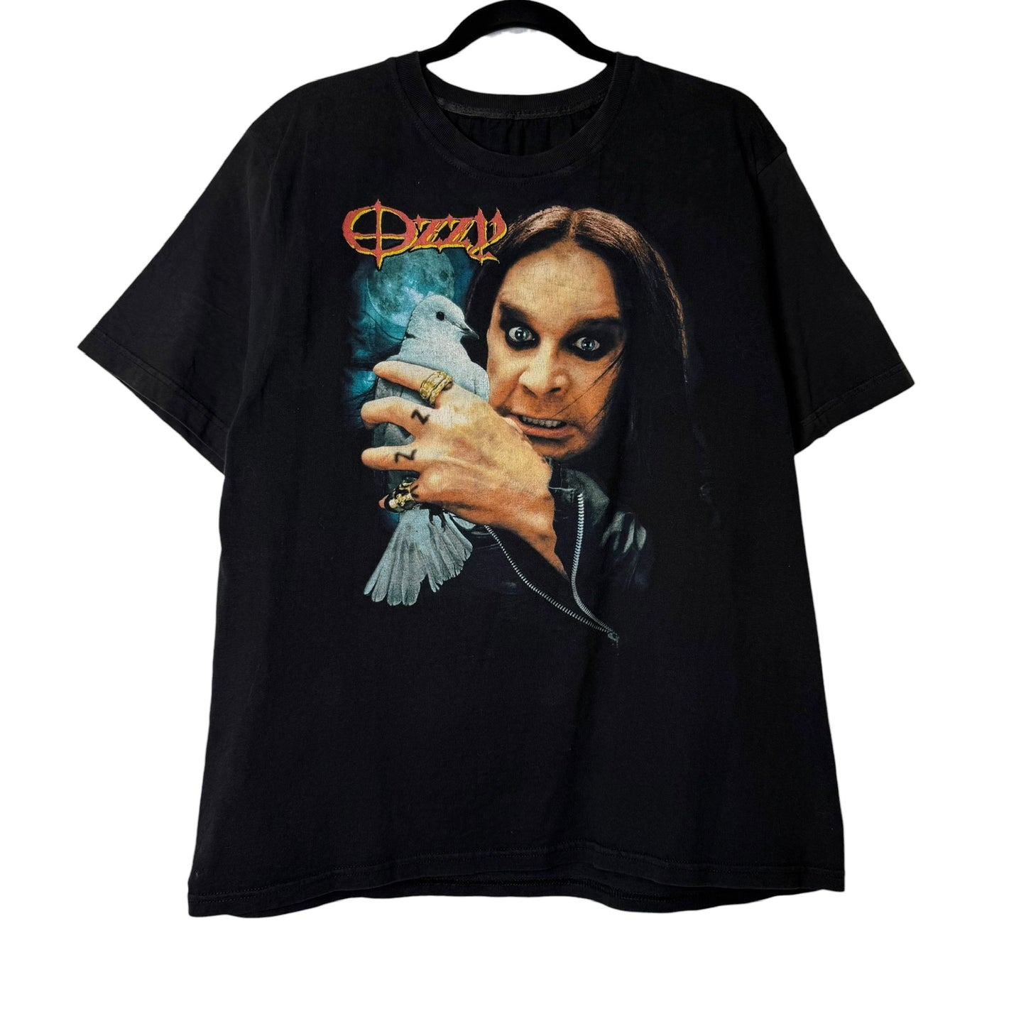 2002 Ozzy Osbourne Band T-Shirt Sz L (B1681)