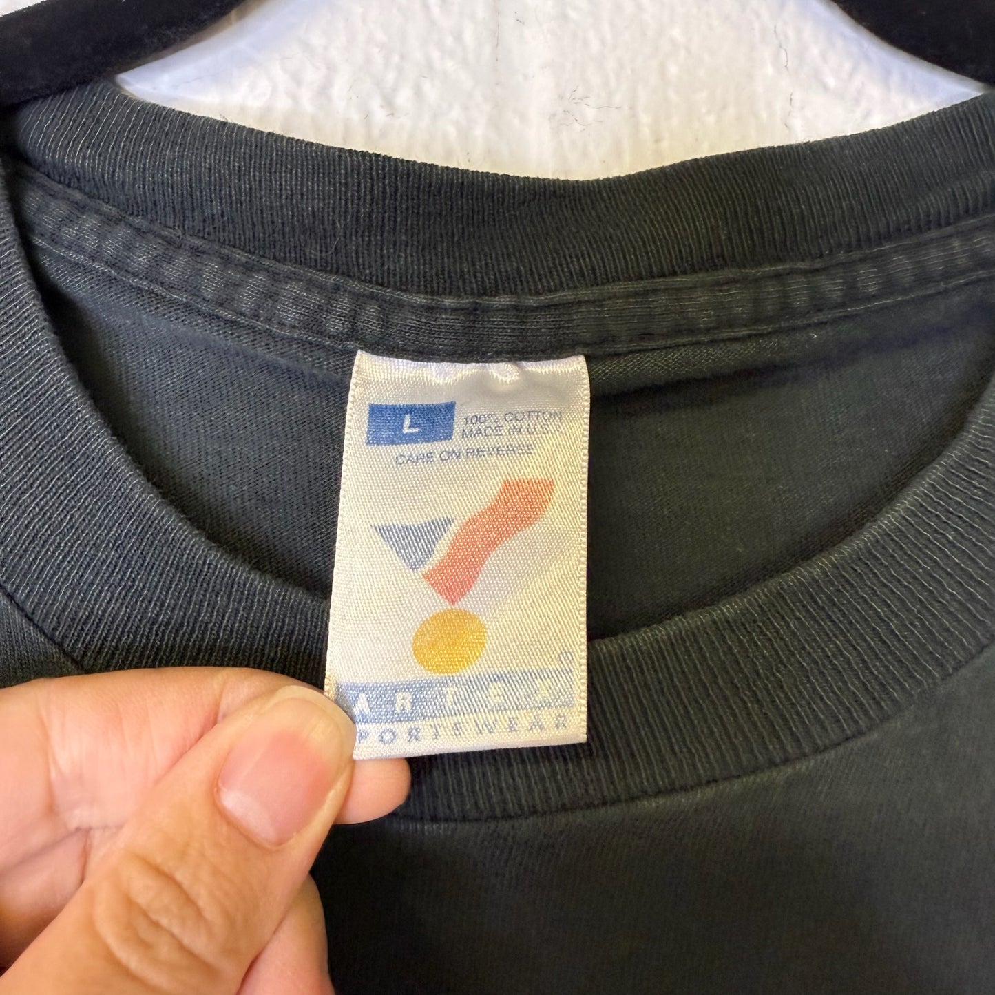 90's Dennis Rodman Chicago Bulls NBA  T-shirt Sz L (B651)