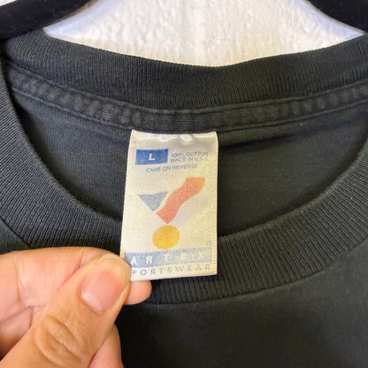 90's Dennis Rodman Chicago Bulls NBA  T-shirt Sz L (B651)