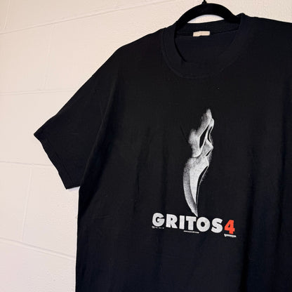 2011 Scream 4 Movie Spanish Promo Gritos 4 Horror T-Shirt (B2930)