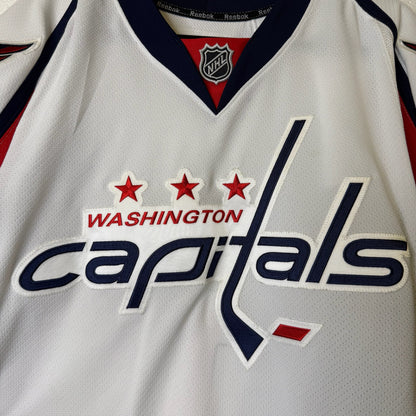 90s Washington Capitals Dale Byers NHL CCM Jersey Game Worn (B1965)
