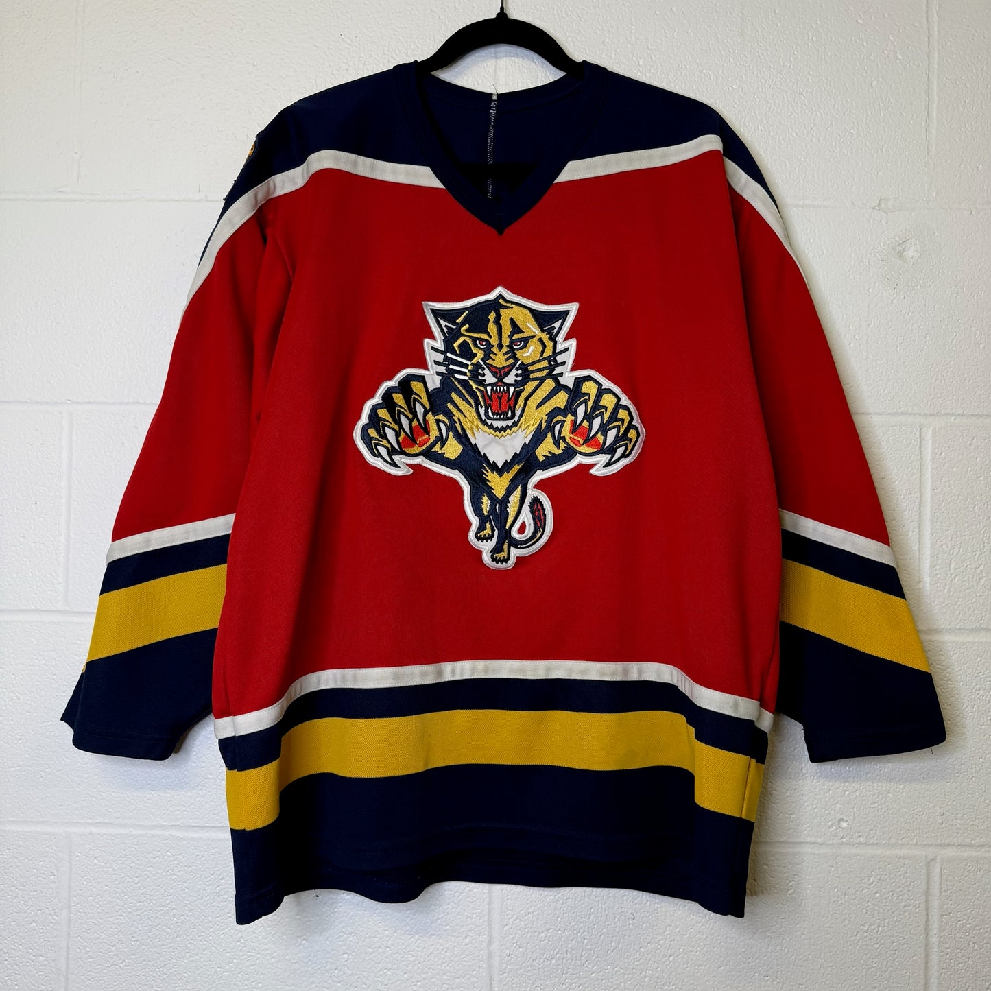 90's Florida Panthers CCM NHL Hockey Jersey Sz XL (B1806)