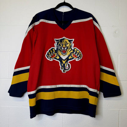 90's Florida Panthers CCM NHL Hockey Jersey Sz XL (B1806)