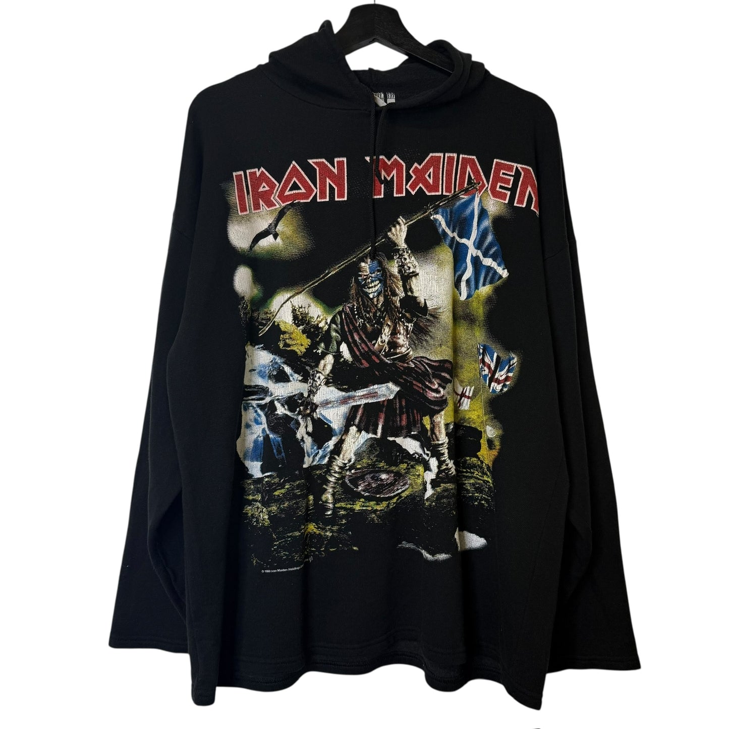 1998 Iron Maiden Euro Hoodie Sz L
