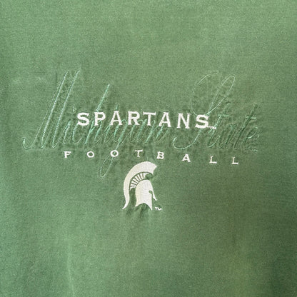 90s Michigan State T-shirt Sz L (A7289)