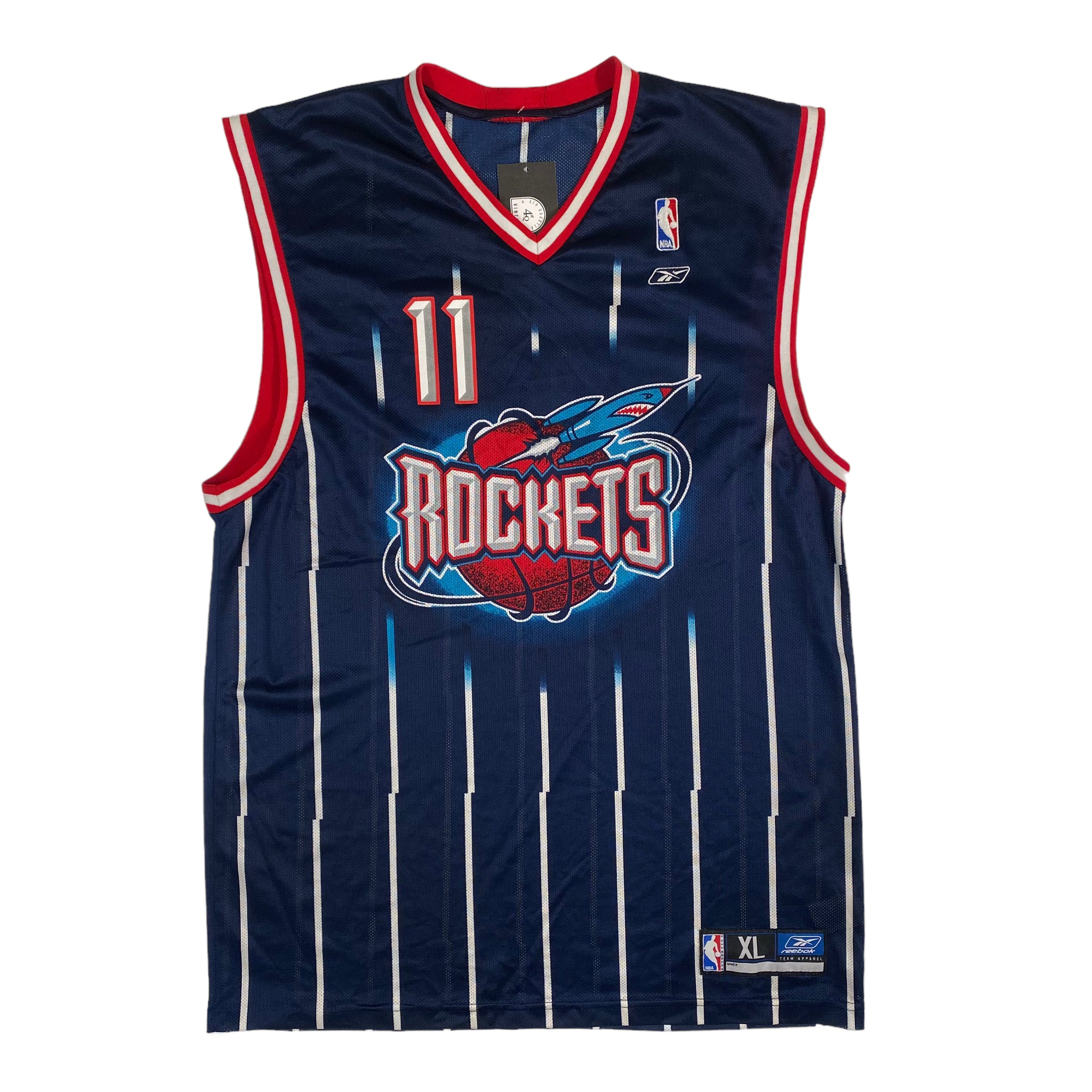 Pinstripe rockets hot sale jersey