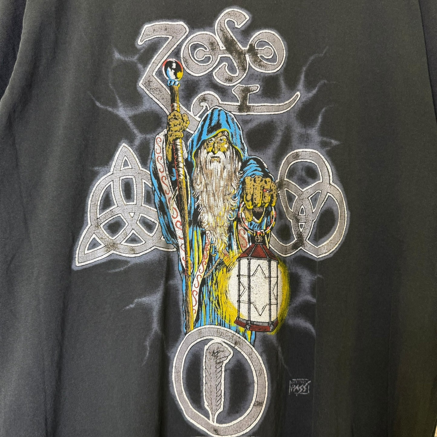 90's Led Zeppelin Backstage Pass T-Shirt Sz XL