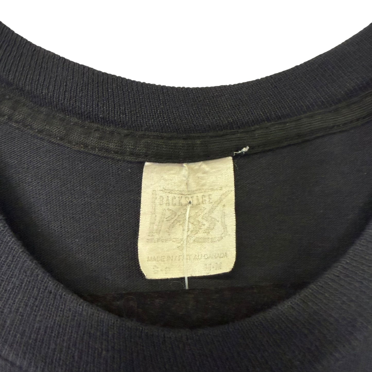 80's Dangerous Toys Chopped Sleeve Shirt Backstage Pass Sz M (B1324)