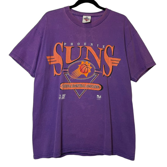 90s Phoenix Suns NBA T-Shirt Sz L (A9828)