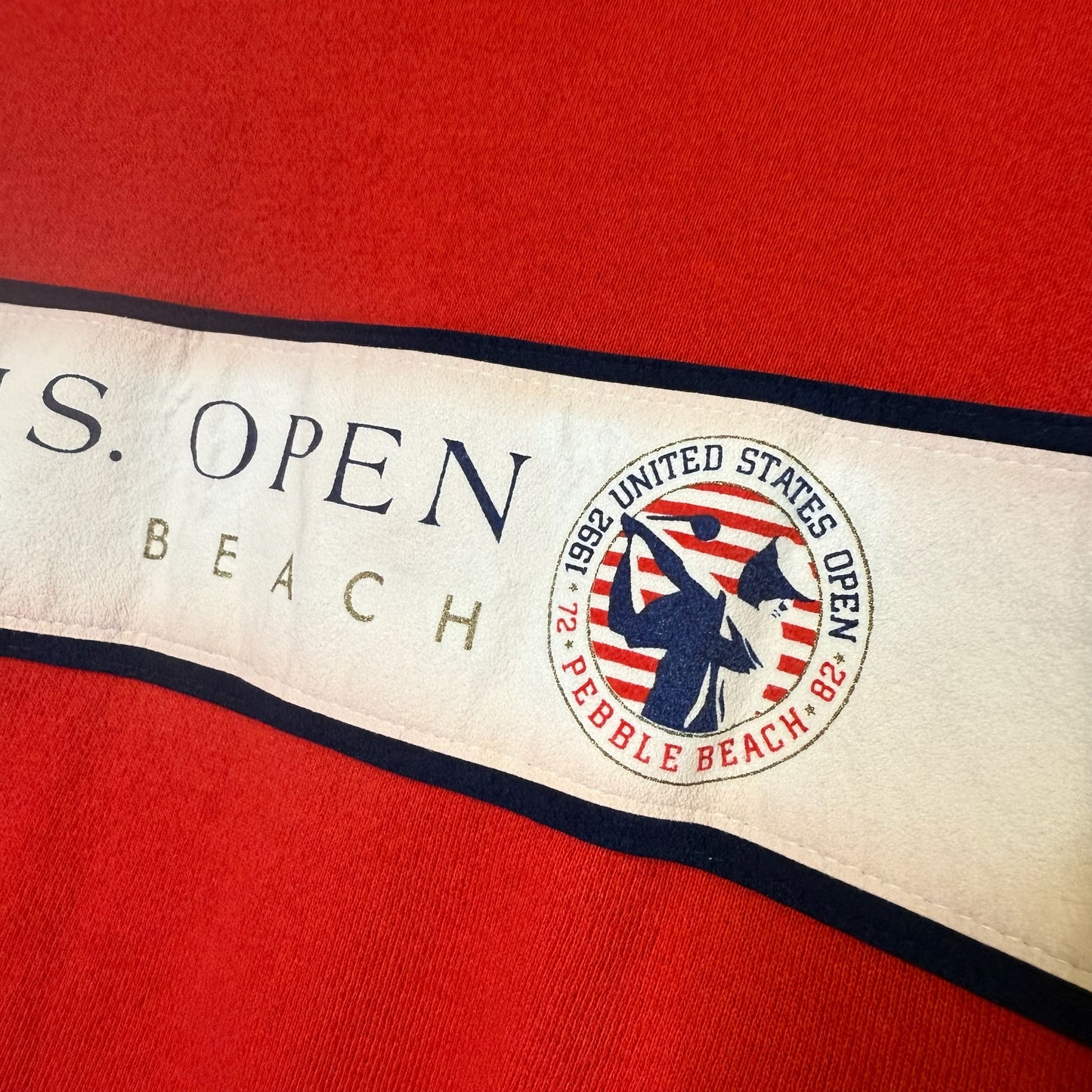 1992 U.S. Open Pebble Beach Golf Crewneck Sz XL (B605)