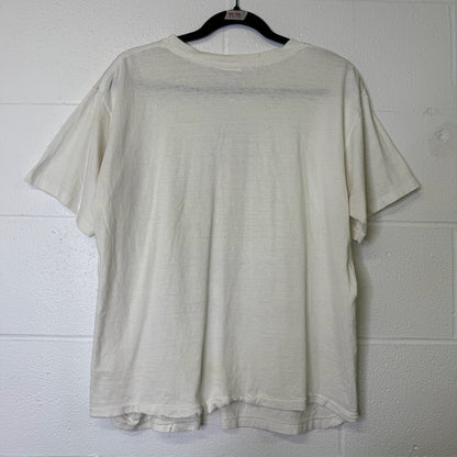 1999 Nolan Ryan New York Rangers MLB Salem T-shirt Sz L (B1645)