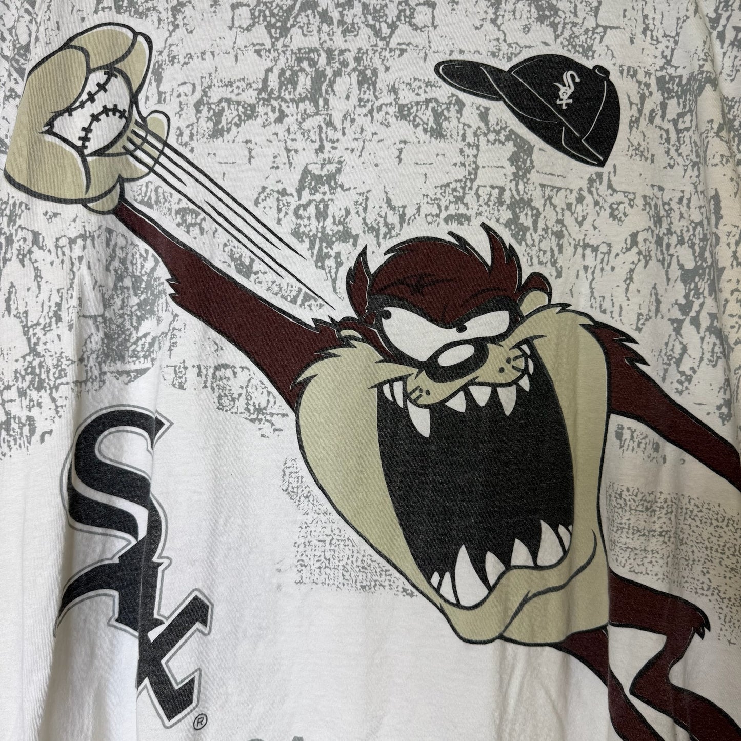 1993 Chicago White Sox Taz MLB T-shirt Sz XL (B1767)