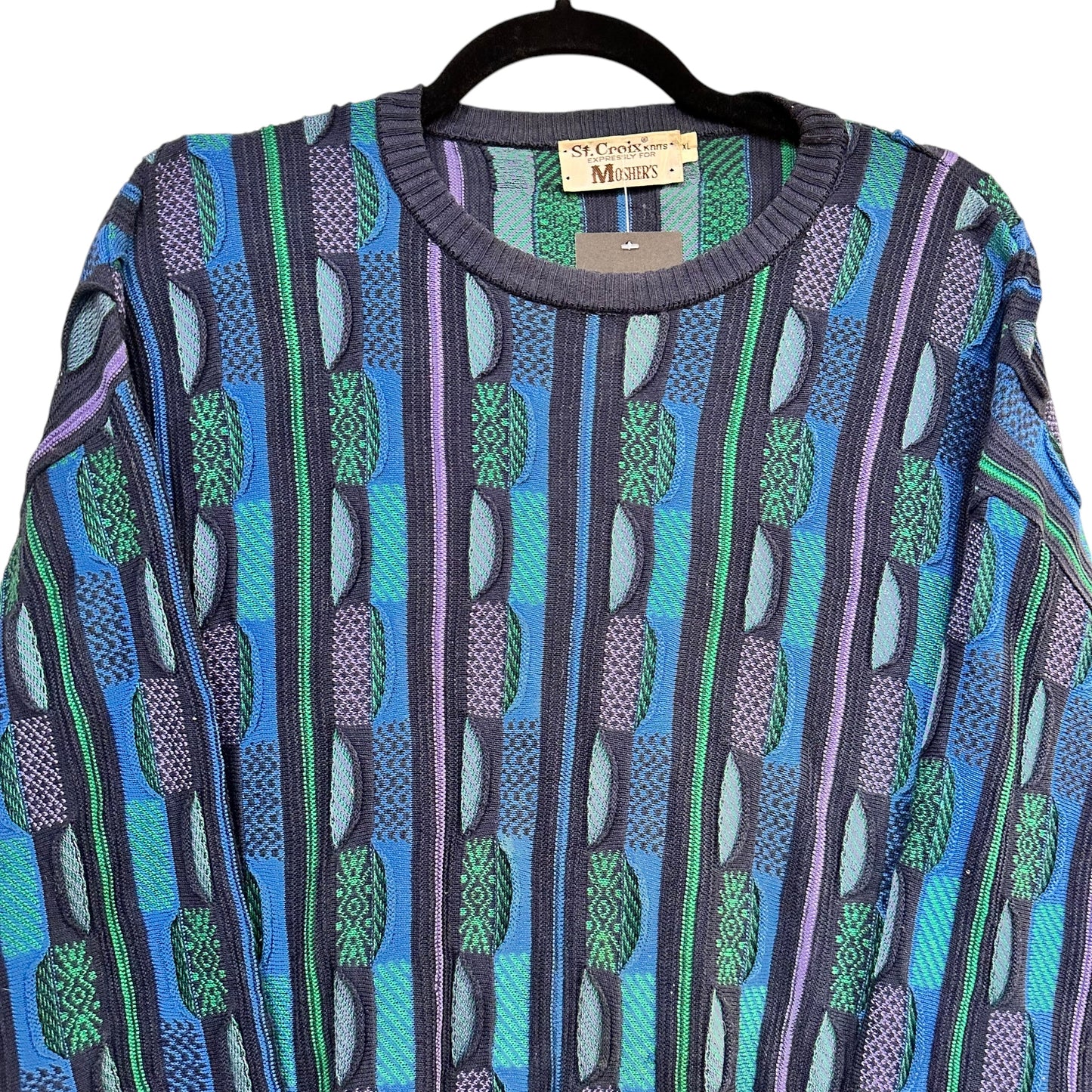 90's Coogi Style Sweater by St Croix Sz XL (A7432)