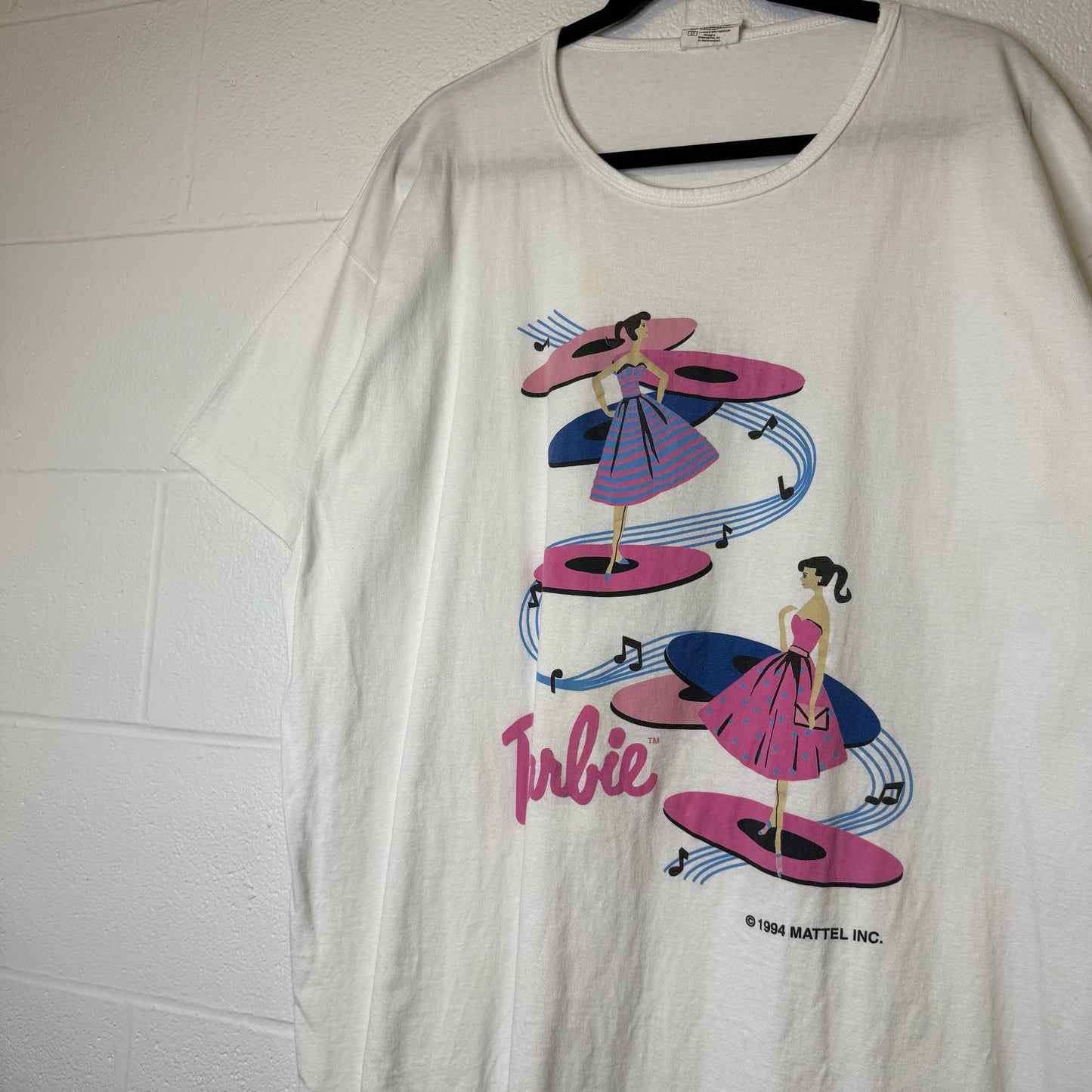 1994 Barbie Mattel T-Shirt Sz XL (B1953)