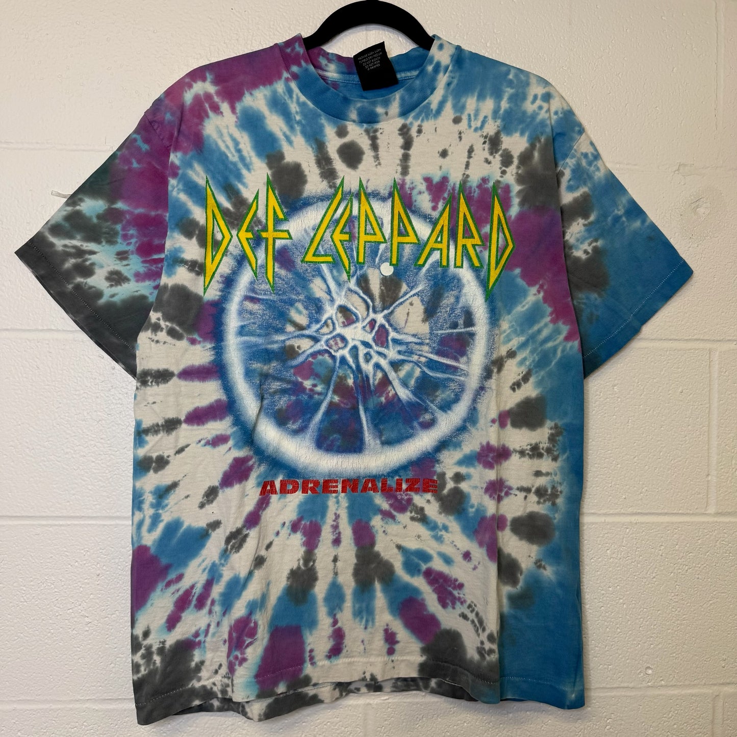 90s Def Leppard Adrenalize T-Shirt Sz XL (B364)