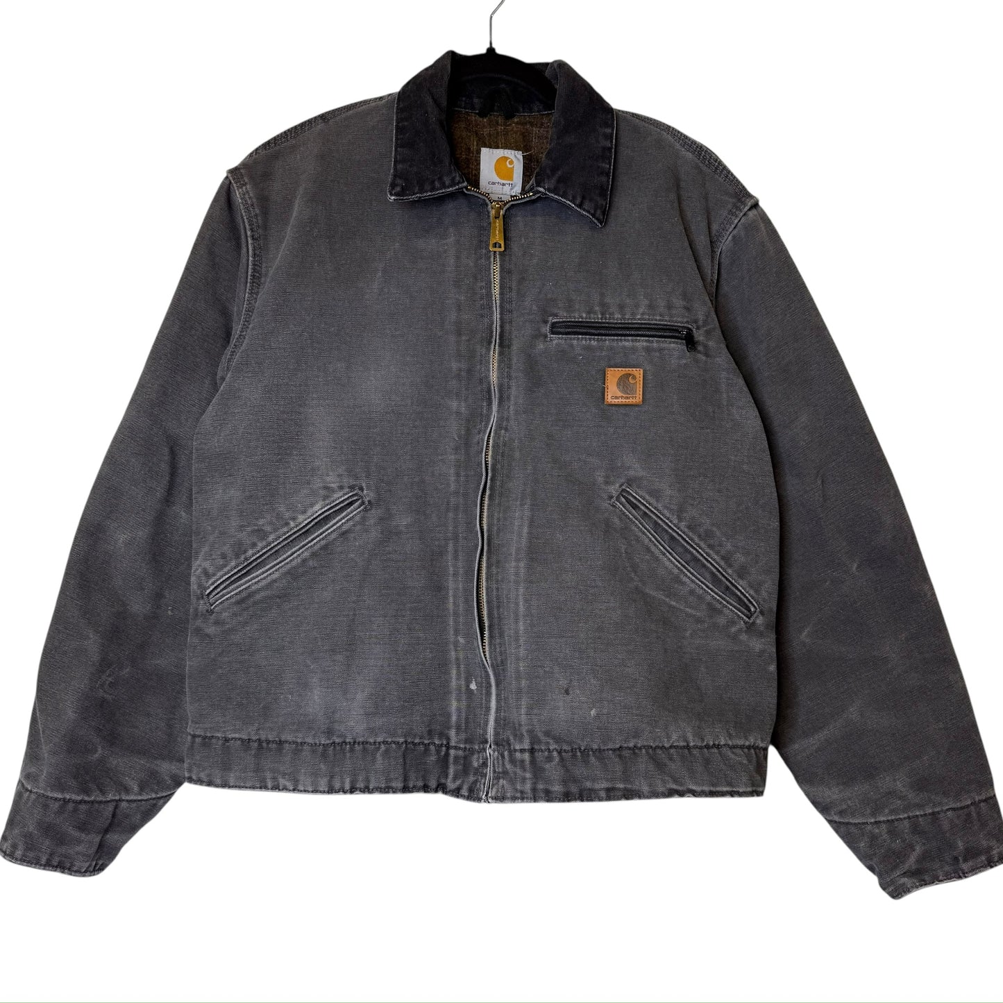 Carhartt Grey Detroit Jacket Sz M (B1956)