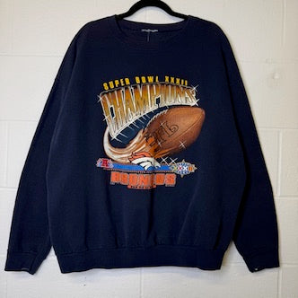 1998 Denver Broncos NFL Crewneck Sz XL (B1693)