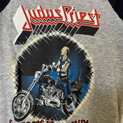 1984 Judas Priest Defenders of The Faith T-Shirt Sz M (B2276)