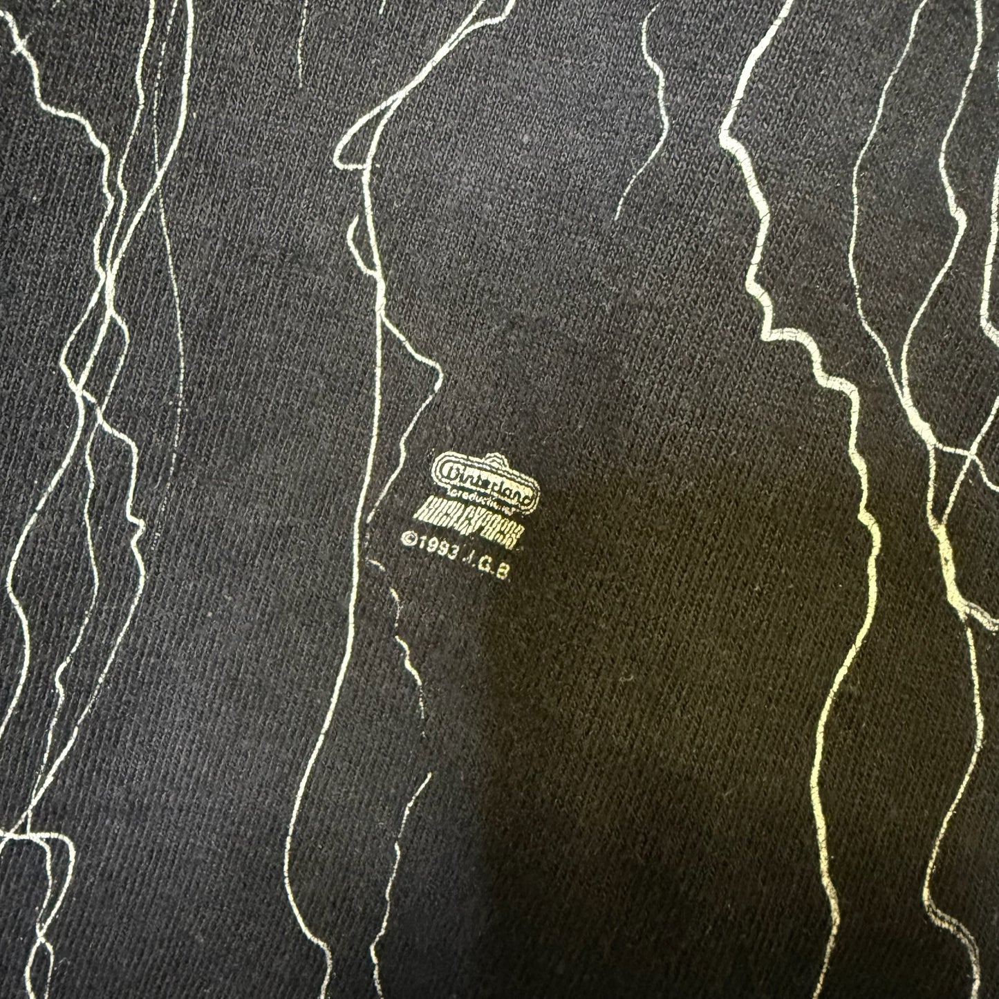 1993 Jerry Garcia Grateful Dead Band T-Shirt Sz L (B422)