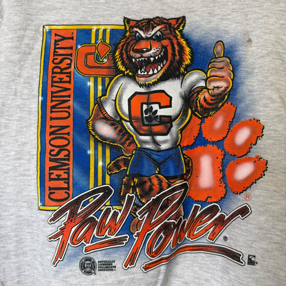 90's Clemson Tigers Crewneck Sz L (B1919)