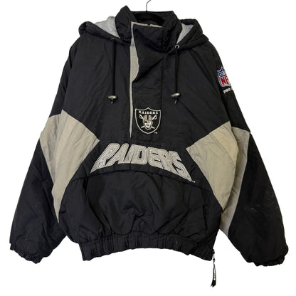 90's Oakland Raiders NFL Starter Jacket Sz M (B2491)