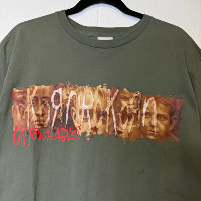 2002 Korn Untouchables T-Shirt Sz L (B2254)