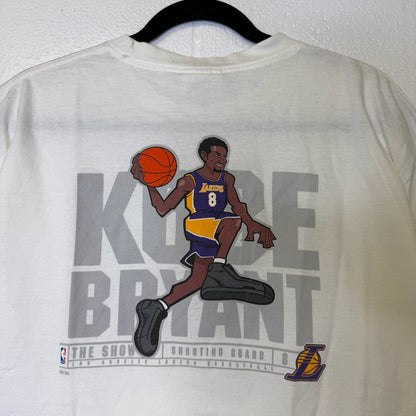 90s "The Show" Kobe Bryant Nike LA Lakers NBA T-Shirt Sz M (B2867)