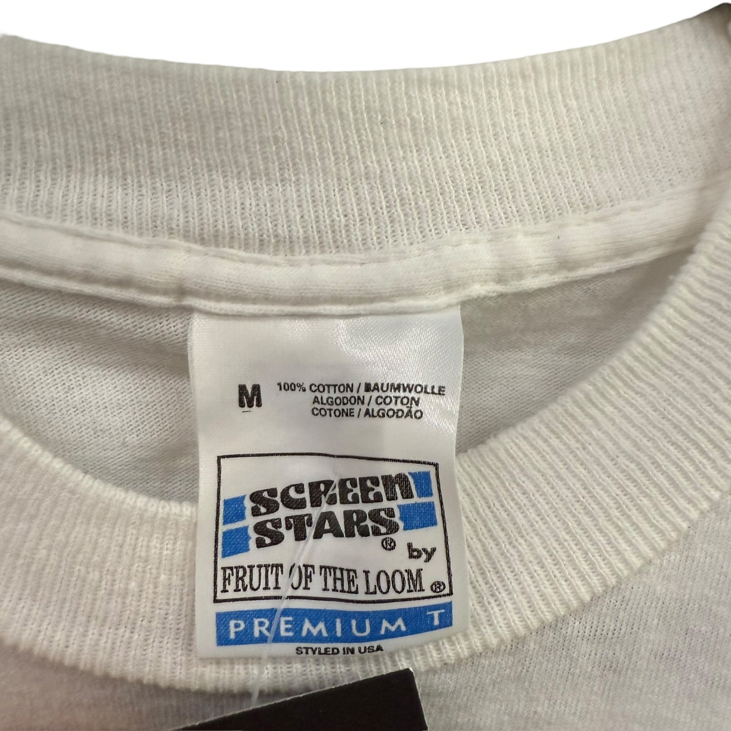 90s Van Garfield Art Cartoon T-Shirt Sz M (B1181)