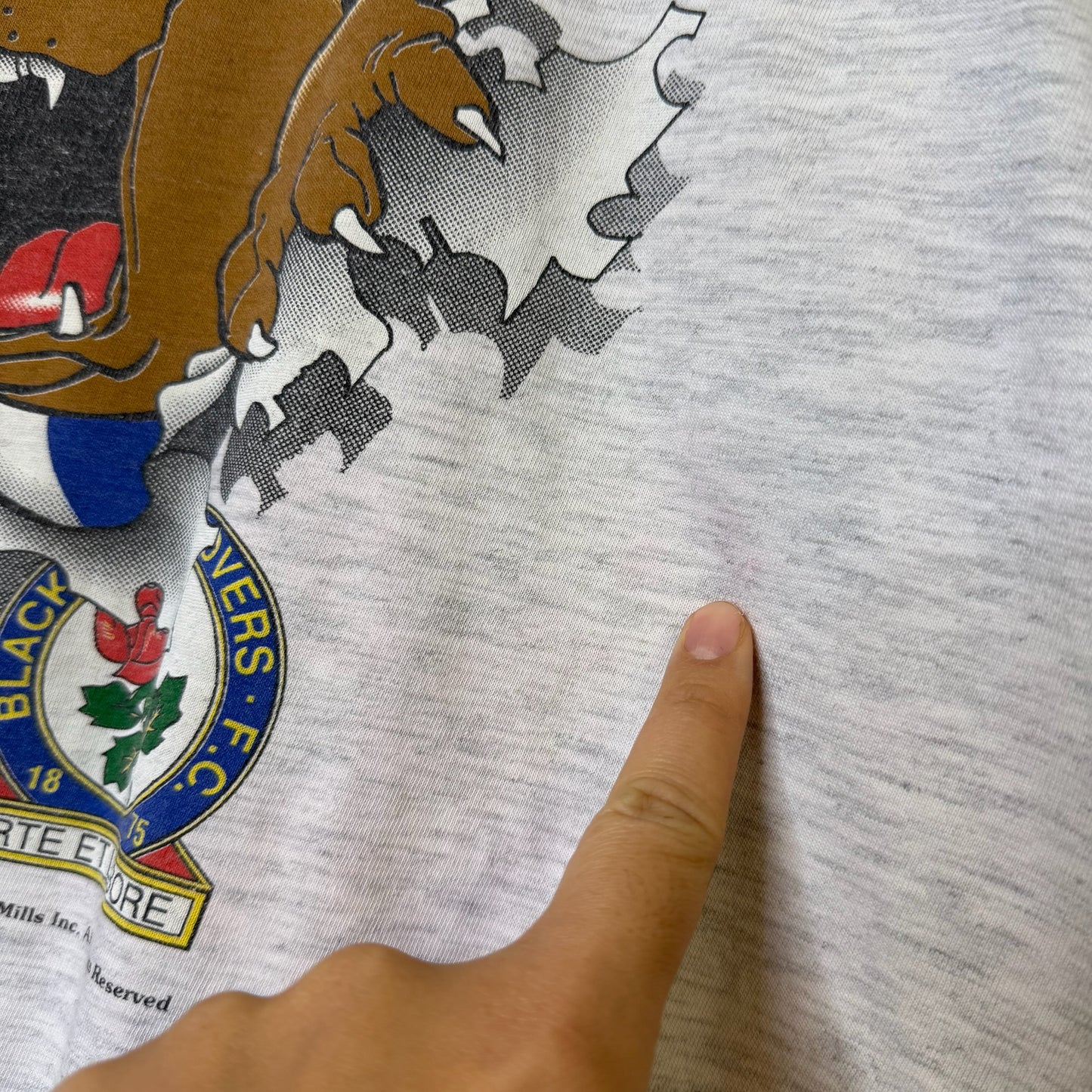 90's Blackburn Rovers Breakthrough Futbol T-Shirt Sz XL (B1545)