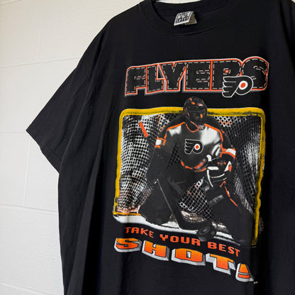 90s Philadelphia Flyers NHL T-Shirt Sz 2XL (B2633)