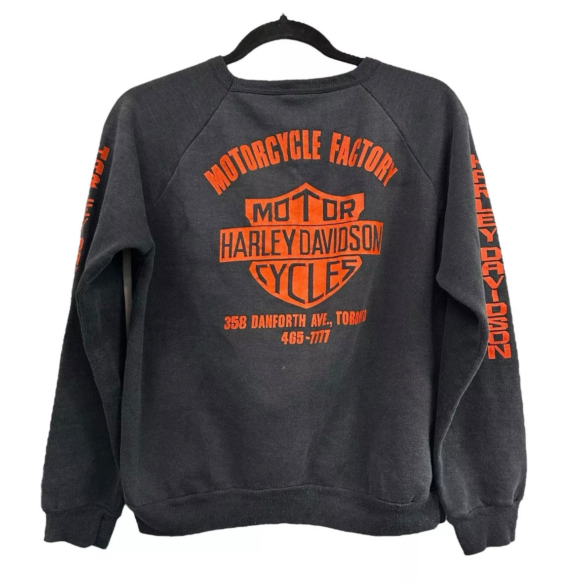 80s Harley Davidson Toronto Motorcycle Factory Sweatshirt