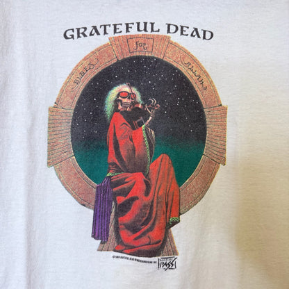90s Grateful Dead Blues for Allah T-Shirt Backstage Pass Sz M (B2510)