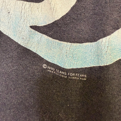 1990 Tears for Fears Tour T-Shirt Sz M (B610)