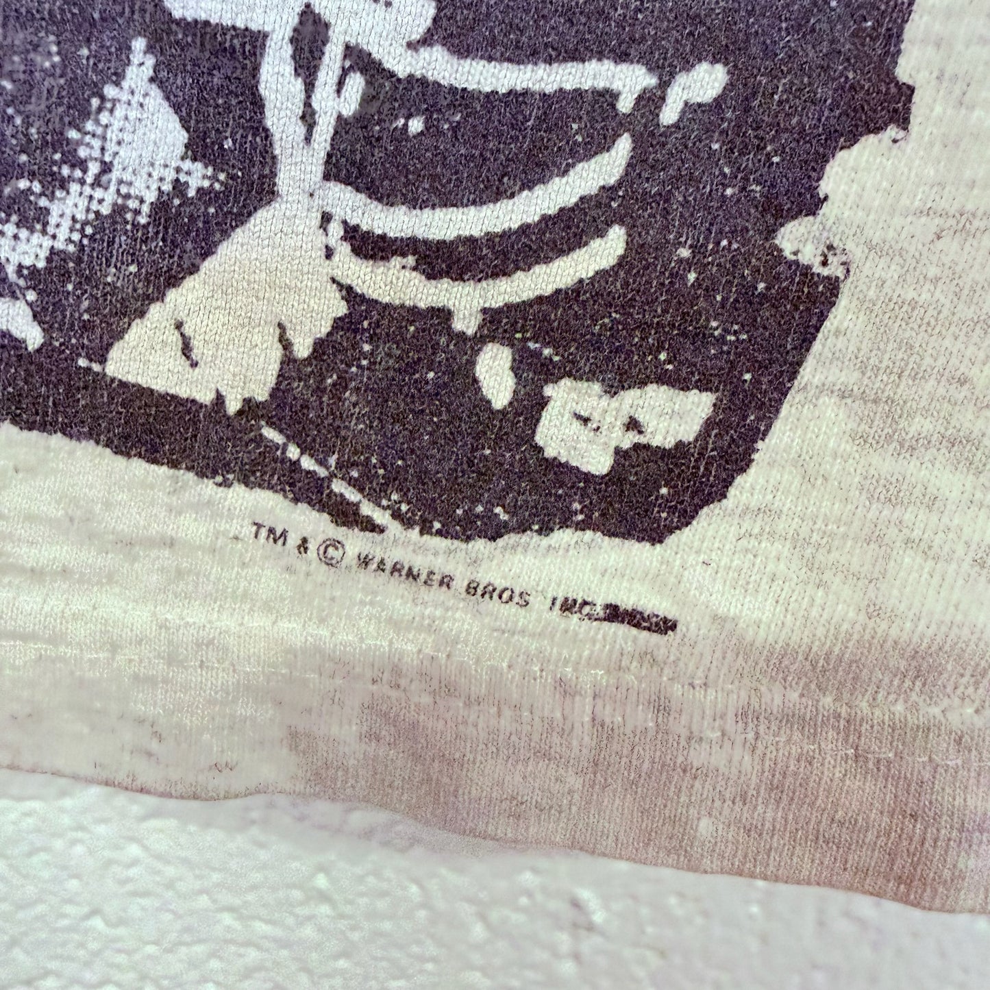 90s Looney Tunes Taz Houston Oilers NFL T-shirt Sz XL (B2461)