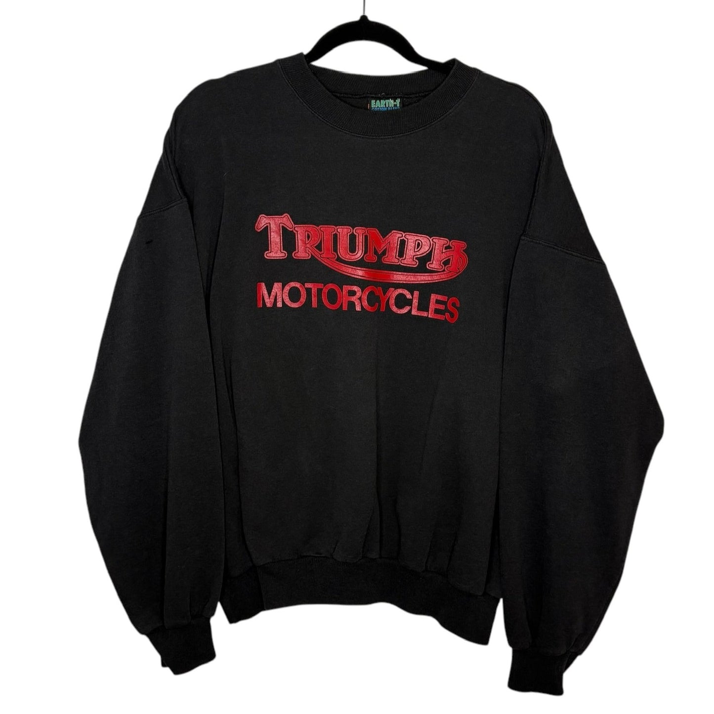 90's Triumph Motorcycle Crewneck Sz XL (A7488)