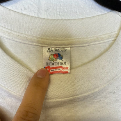 90’s Anatomical Chart Skeleton T-shirt Sz XL (B1769)