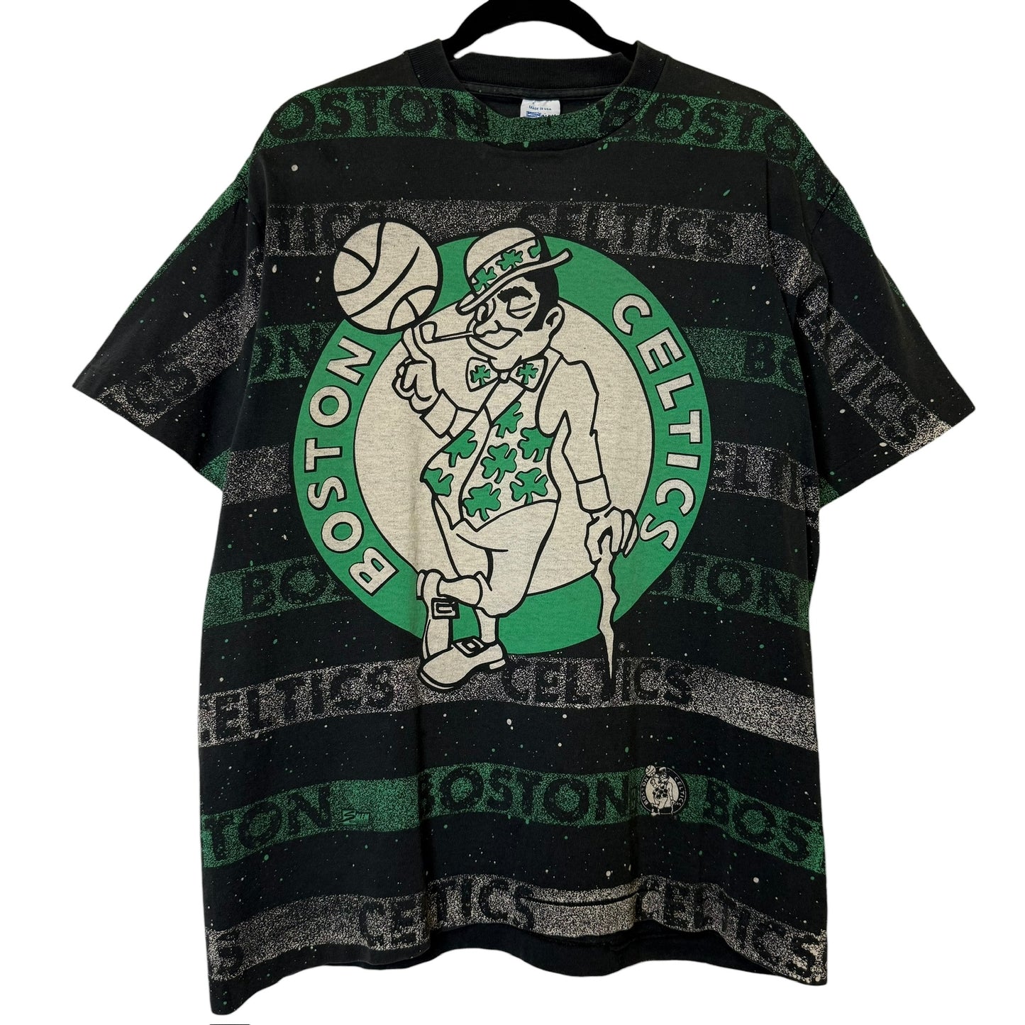 90's Boston Celtics Salem NBA T-Shirt Sz L (B2175)