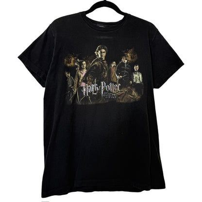 2005 Harry Potter & The Goblet of Fire Movie Promo T-shirt Sz M (B1012)