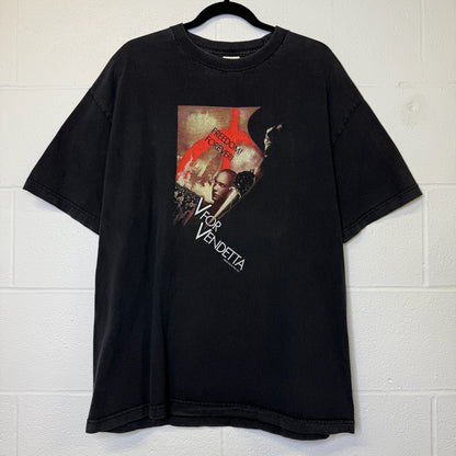 2006 V for Vendetta Movie T-Shirt Sz XL (B1760)