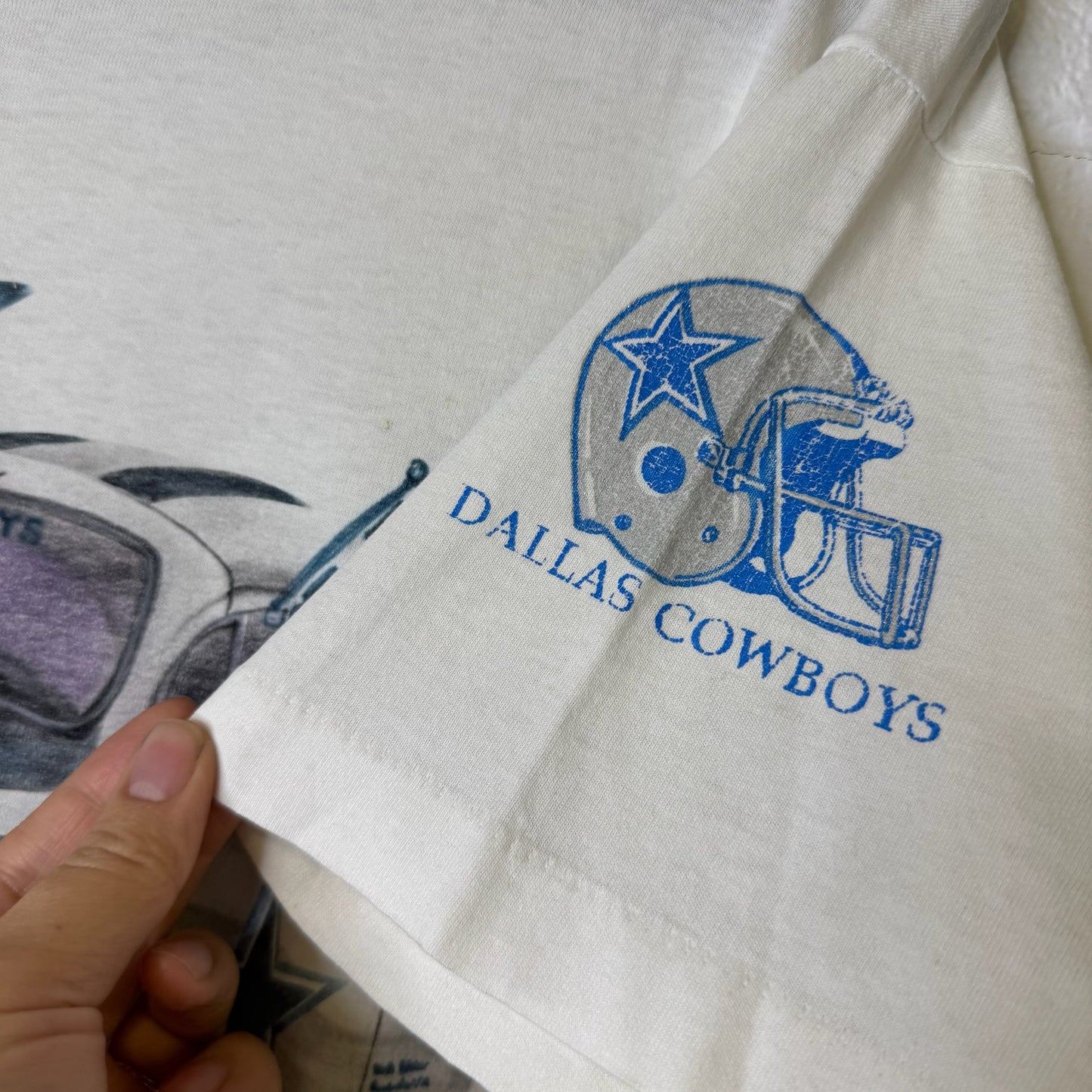 90s Dallas Cowboys NFL T-shirt Sz XL (B2414)